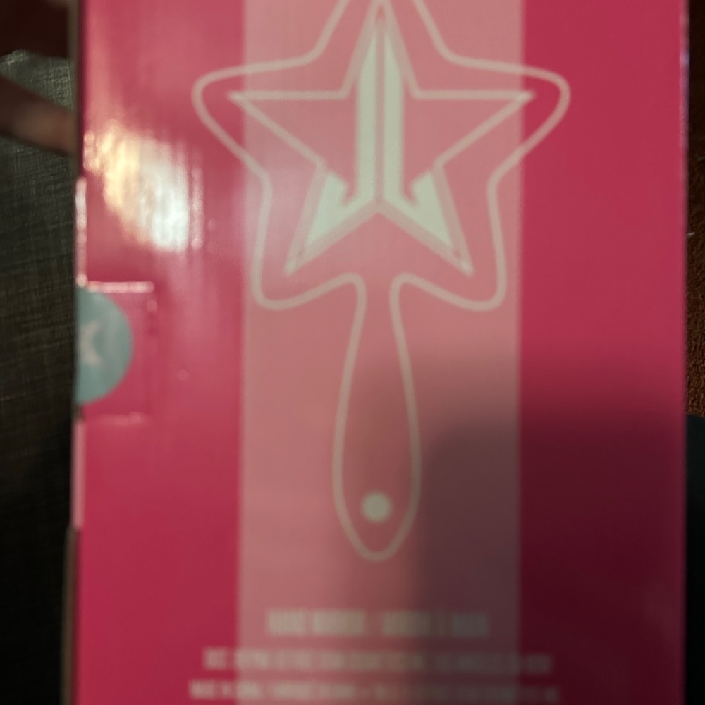 Jeffrey star frost blue travel mirror - Picture 2 of 2